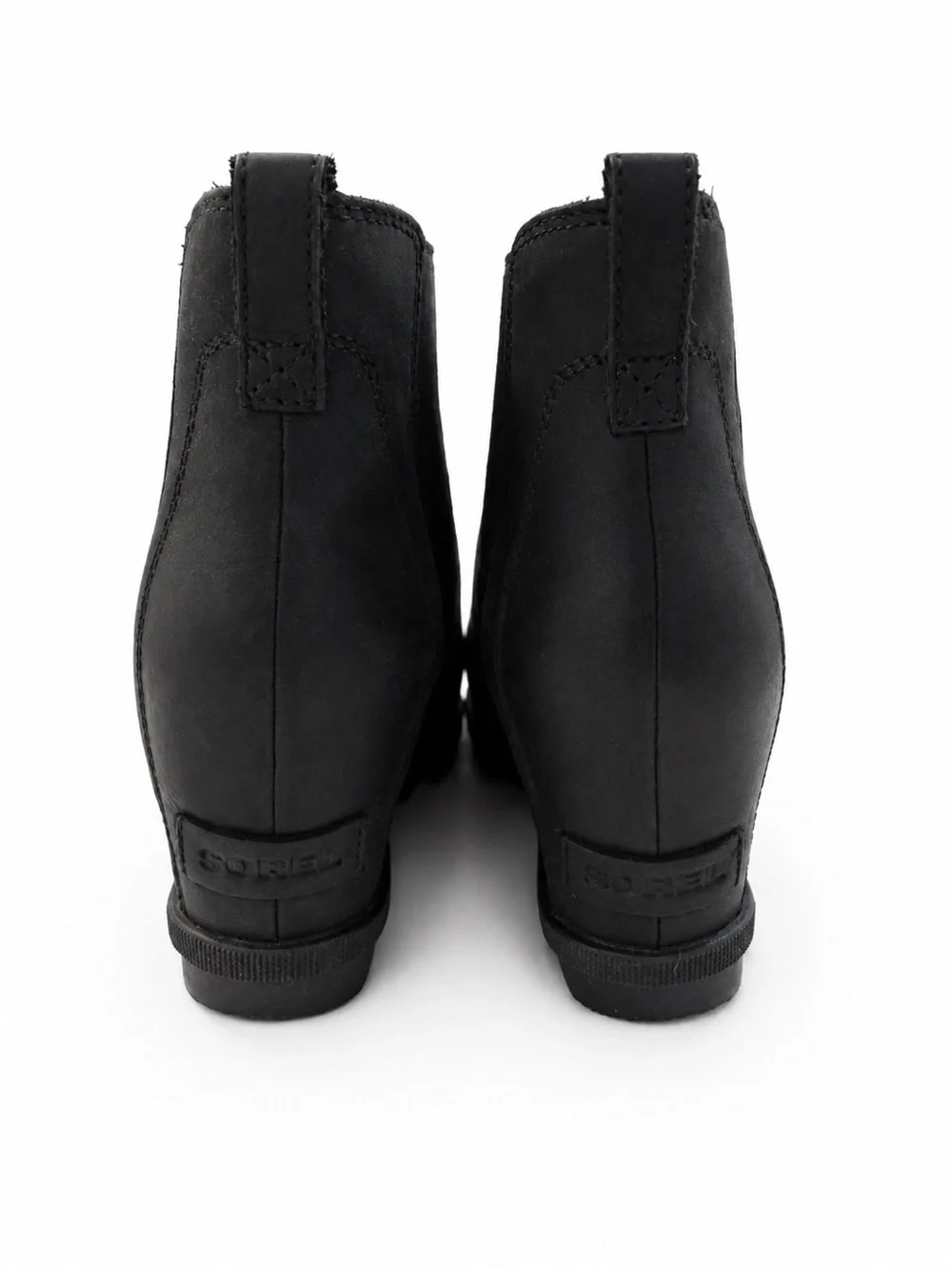 Sorel Two-Tone Chelsea Ankle Boot in Gray and Black